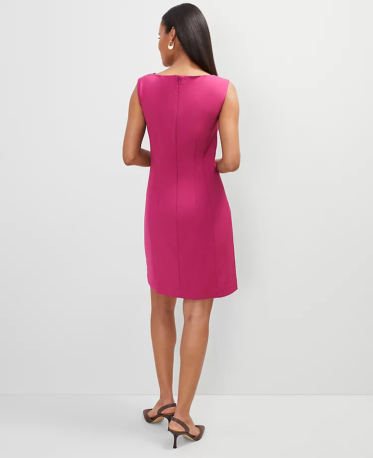 The Cap Sleeve Shift Dress Berry Splash 4 The Cap Sleeve Shift Dress Berry Splash - Image 2
