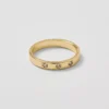 Multi Crystal Ring Goldtone -Anntaylor Shop 853021 018627