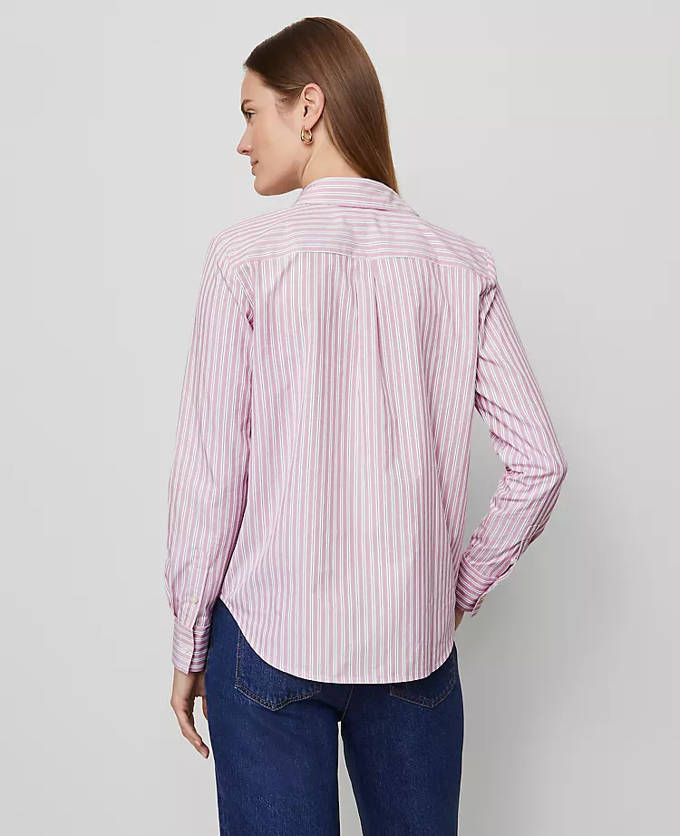 Striped Relaxed Perfect Shirt Budding Blossom 4 Striped Relaxed Perfect Shirt Budding Blossom - Image 2