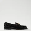 Weekend Collection Horsebit Croco Loafers Black -Anntaylor Shop 853139 2222