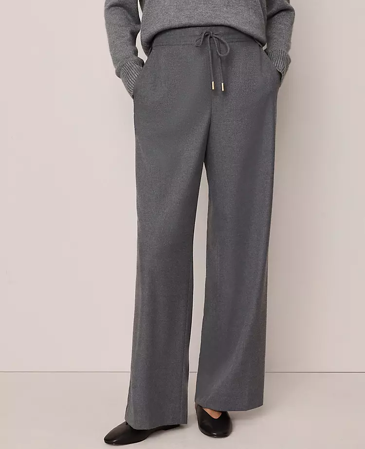 Weekend Collection Wide-Leg Jogger Pant Dusk Grey Melange 4 Weekend Collection Wide-Leg Jogger Pant Dusk Grey Melange - Image 2