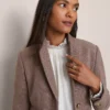 The Petite Greenwich Blazer Cardamom Heather -Anntaylor Shop 853394 4139
