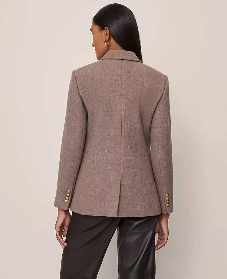 The Petite Greenwich Blazer Cardamom Heather 4 The Petite Greenwich Blazer Cardamom Heather - Image 2