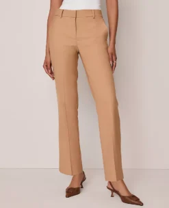 The Straight Pant โ Curvy Fit Sesame