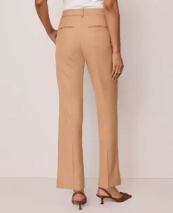 The Petite Straight Pant Sesame -Anntaylor Shop 853502 7003 ALT2