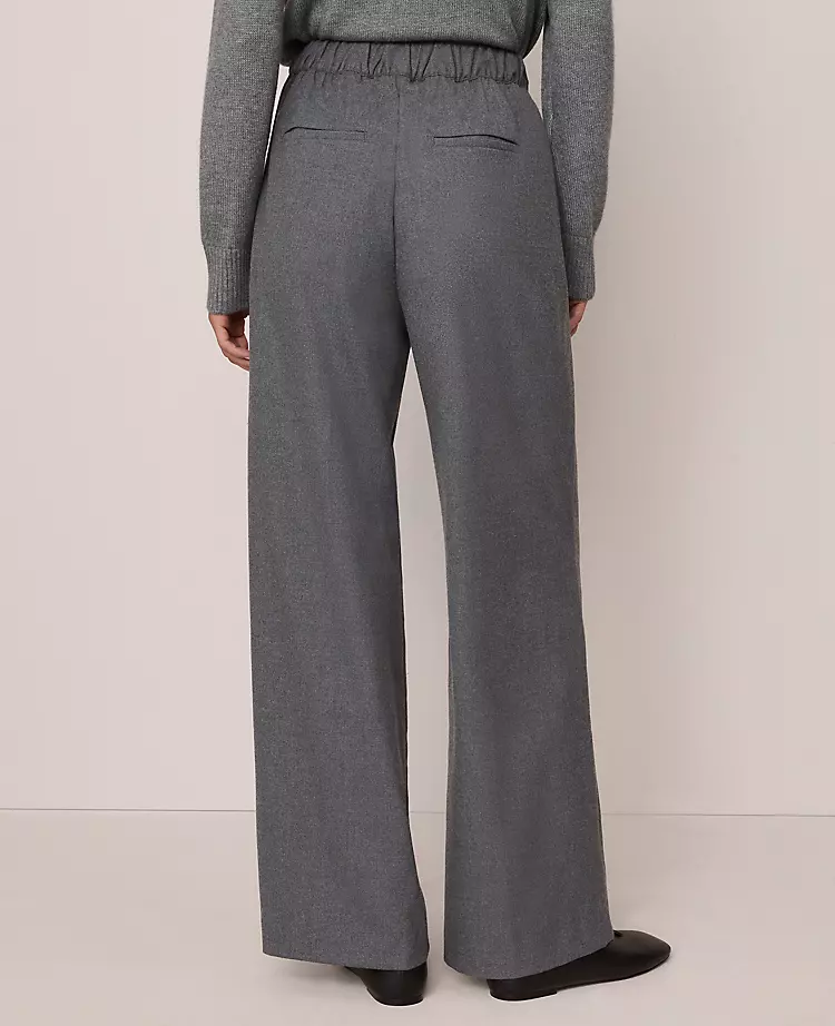 Petite Weekend Collection Wide-Leg Jogger Pant Dusk Grey Melange 5 Petite Weekend Collection Wide-Leg Jogger Pant Dusk Grey Melange - Image 3