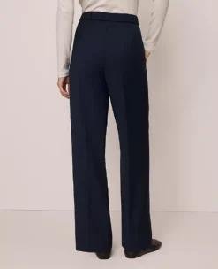 Weekend Collection High Rise Tapered Pant Night Sky 8 Weekend Collection High Rise Tapered Pant Night Sky -Anntaylor Shop 853633 1362 ALT2