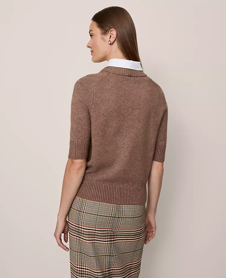 Mix Media Sweater Tee Cardamom Heather 4 Mix Media Sweater Tee Cardamom Heather - Image 2