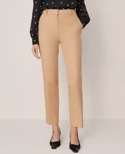 The Eva Ankle Pant Cafe Au Lait -Anntaylor Shop 853701 5824 ALT1