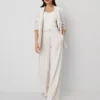 The Wide-Leg Pant Tan Texture 1 The Wide-Leg Pant Tan Texture -Anntaylor Shop 856864 0144