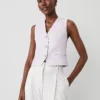 Petite Tailored Vest Orchid Hush 1 Petite Tailored Vest Orchid Hush -Anntaylor Shop 857003 8952
