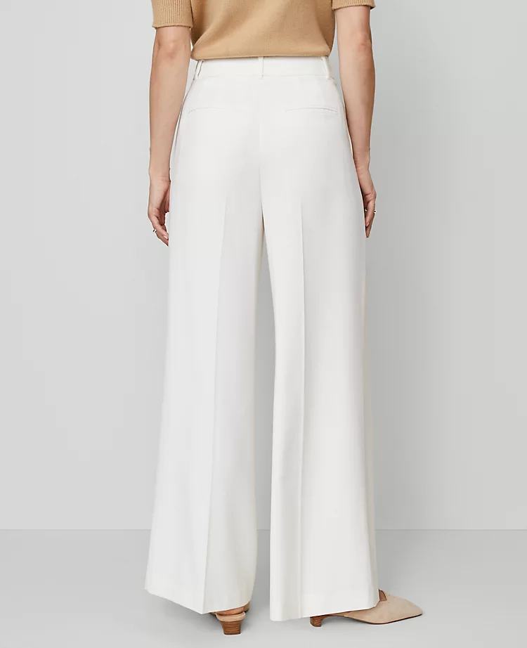 The Modern Wide-Leg Trouser Winter White 5 The Modern Wide-Leg Trouser Winter White - Image 3