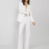 The Petite Trouser In Linen Blend White -Anntaylor Shop 857063 9000