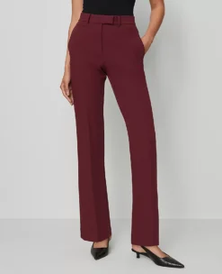 The Bridgette Pant Windsor Wine 8 The Bridgette Pant Windsor Wine -Anntaylor Shop 857153 6143 ALT1