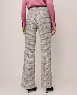 The Jayne Trouser In Plaid Pale Sandalwood 10 The Jayne Trouser In Plaid Pale Sandalwood -Anntaylor Shop 857177 522577 ALT2
