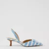 Pointy Toe Buckle Slingback Pumps Zephyr Blue -Anntaylor Shop 857217 1286