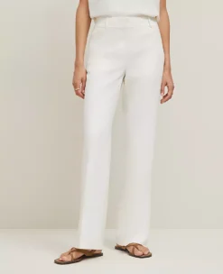 The Petite Jayne Trouser - Curvy Fit Winter White
