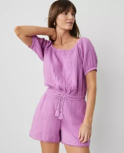 The Petite Pull-On Short In Triple Cloth Orchid Glow 6 The Petite Pull-On Short In Triple Cloth Orchid Glow -Anntaylor Shop 857291 9429 ALT1