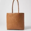 Weekend Collection Woven Tote Bag Autumn Ochre -Anntaylor Shop 857508 7849