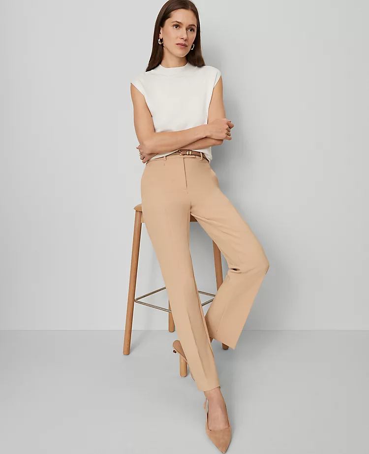 Petite Refined Mock Neck Sweater Shell Winter White 4 Petite Refined Mock Neck Sweater Shell Winter White - Image 2