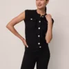 Petite Bouclé Sweater Vest Black 2 Petite Bouclé Sweater Vest Black -Anntaylor Shop 857610 2222