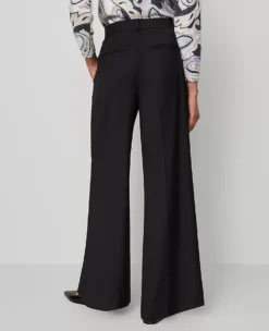 The Modern Wide-Leg Trouser Black -Anntaylor Shop 857678 2222 ALT2