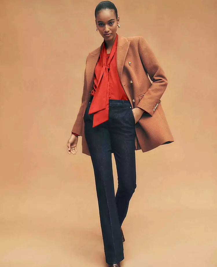 Petite Mid Rise Boot Jean In Rinse Wash Classic Rinse Wash 9 Petite Mid Rise Boot Jean In Rinse Wash Classic Rinse Wash - Image 7