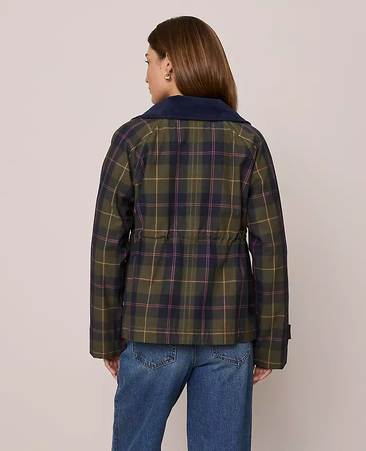 Petite Weekend Collection Plaid Collared Jacket Night Safari 4 Petite Weekend Collection Plaid Collared Jacket Night Safari - Image 2