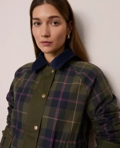 Petite Weekend Collection Plaid Collared Jacket Night Safari 8 Petite Weekend Collection Plaid Collared Jacket Night Safari -Anntaylor Shop 857853 522852 ALT2