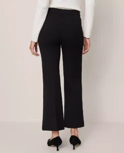 The Side-Zip Flare Pant Black -Anntaylor Shop 857925 2222 ALT2