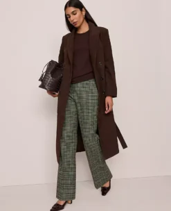 Studio Collection Suede Trench Coat Pure Chocolate 13 Studio Collection Suede Trench Coat Pure Chocolate -Anntaylor Shop 858514 7043 ALT3