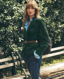 The Hutton Blazer In Corduroy Pine Grove