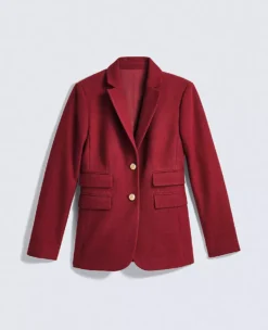 The Petite Greenwich Blazer Cherry Pie -Anntaylor Shop 858638 019822 MKTG2