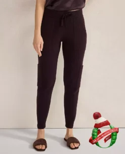 Haven Well Within Cashmere Cargo Joggers Holiday Cranberry