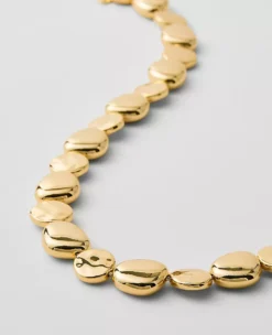 Metal Multi Disc Necklace Goldtone -Anntaylor Shop 902187 018627 ALT1